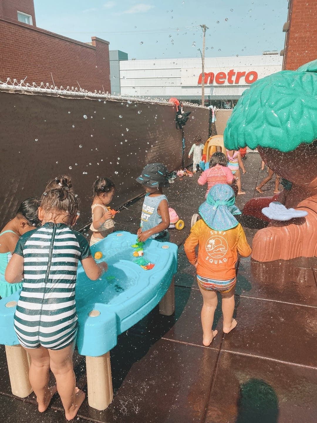 Jours d'eau — garderie Ile Coco, NDG et Lachine, Montréal